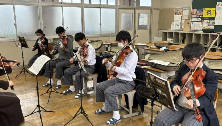 入学式・卒業式での演奏