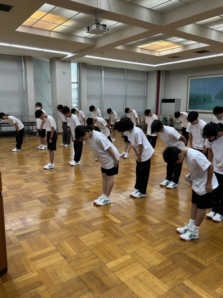 体育祭の準備も始まっています