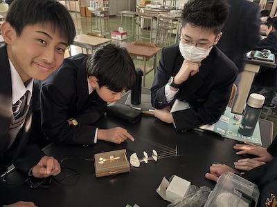 １年生　理科実験　光